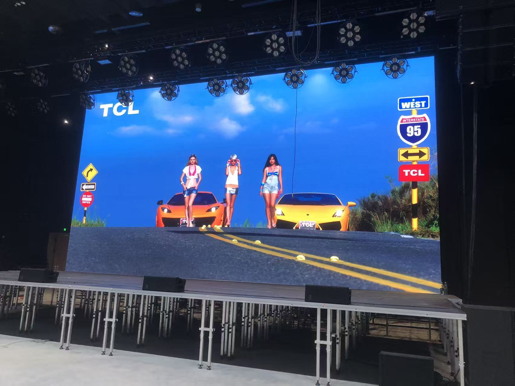 outdoor p2.604,p2.976,p3.91,p4.81 250x250mm led module for indoor rental screen