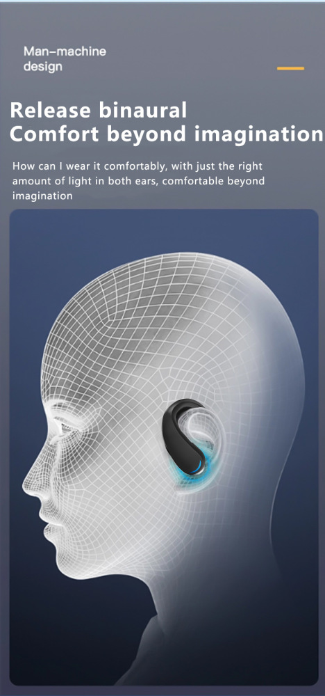 TWS Wireless Bone Conduction Headphones