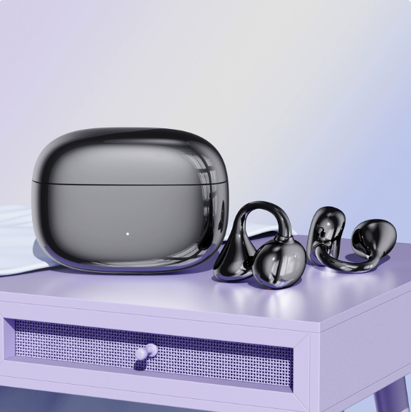 Clip-on Semi-in-Ear Bluetooth Headphones