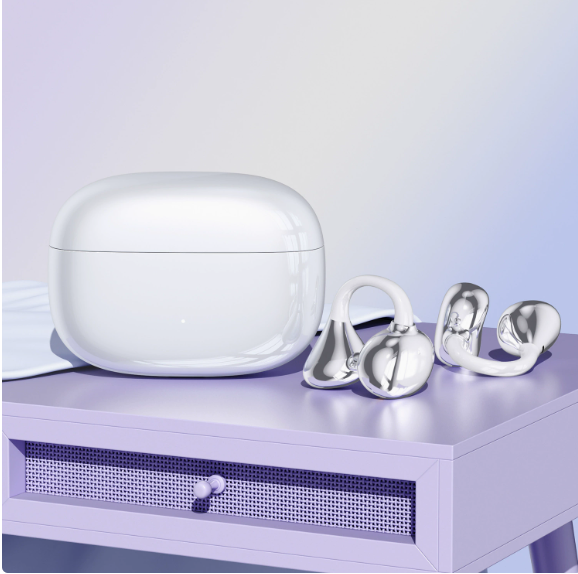 Clip-on Semi-in-Ear Bluetooth Headphones