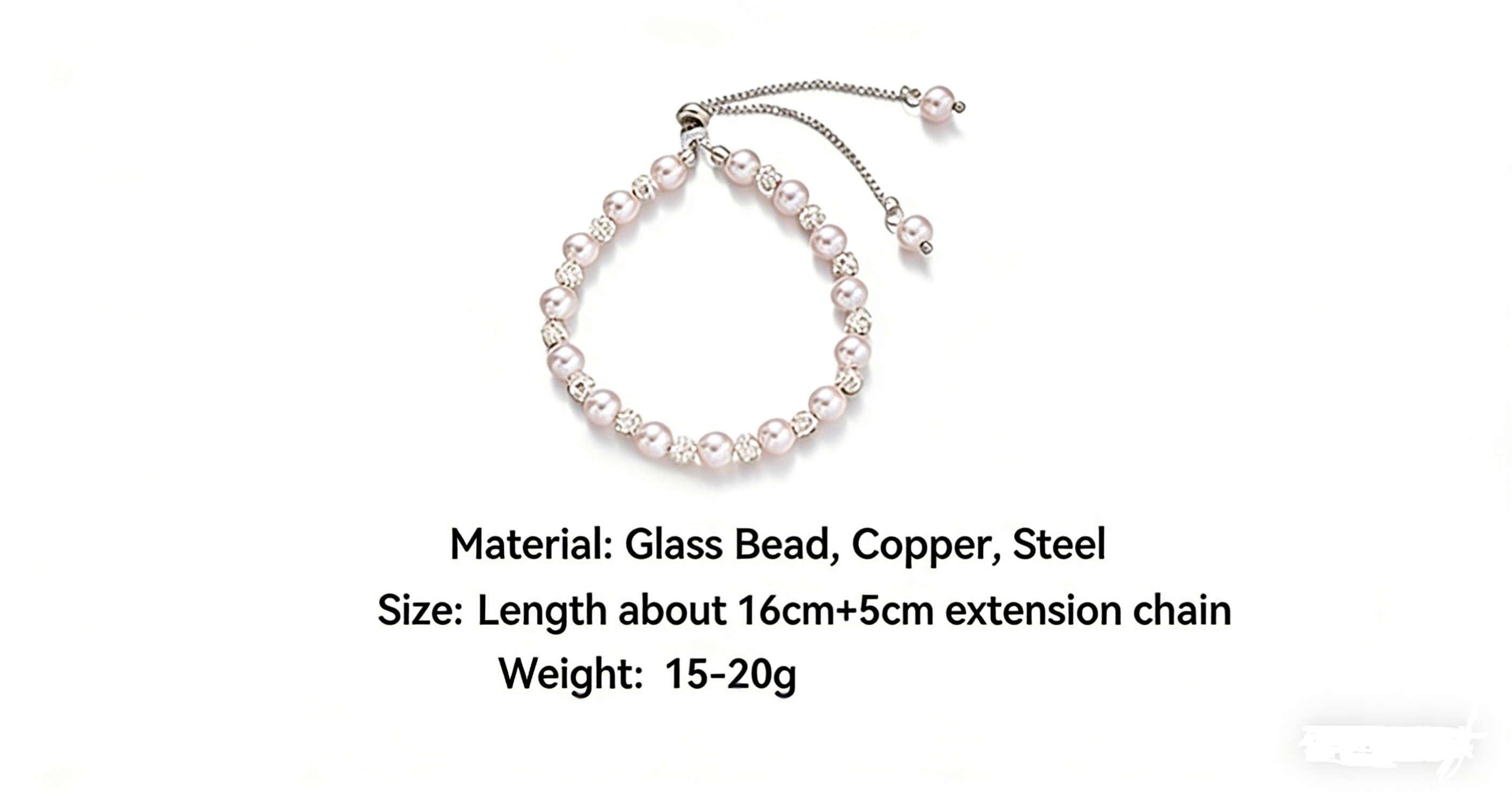 Rose Purple Pearl Bracelet