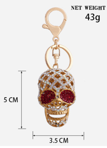 Skull Keychain