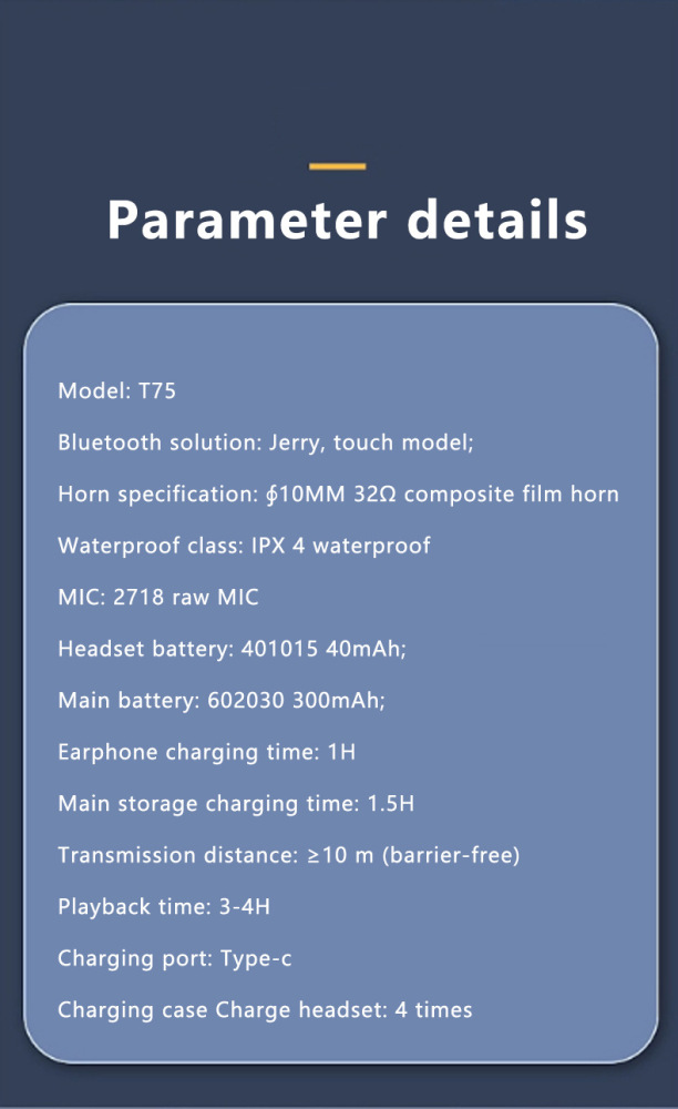 TWS Wireless Bone Conduction Headphones