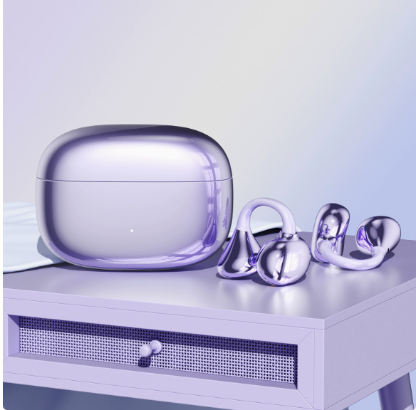 Clip-on Semi-in-Ear Bluetooth Headphones