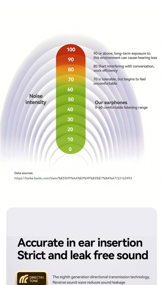 GL8 wireless clip-on earbuds