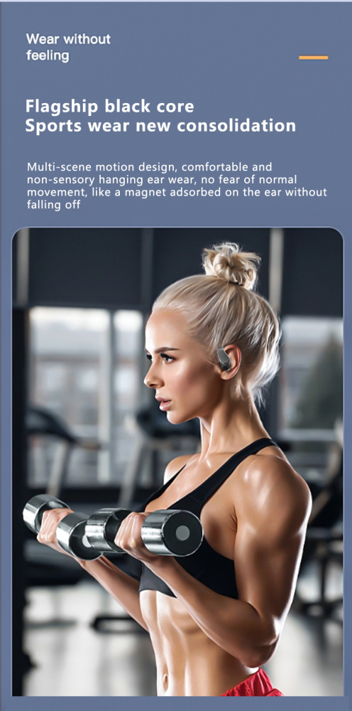 TWS Wireless Bone Conduction Headphones