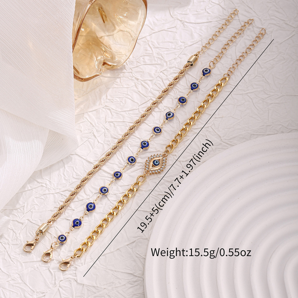 Evil Eye Bracelet Set