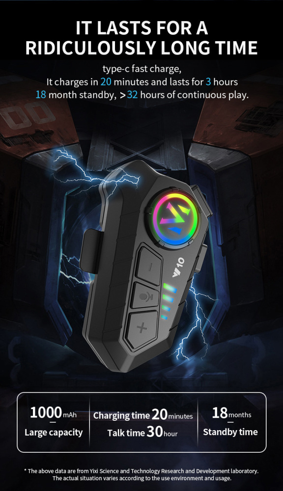 Motorcycle Helmet Bluetooth Headset