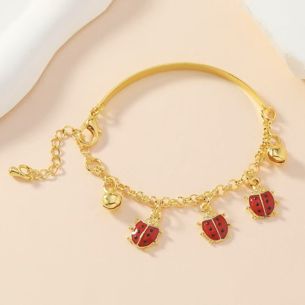 Ladybug Charm Bracelet
