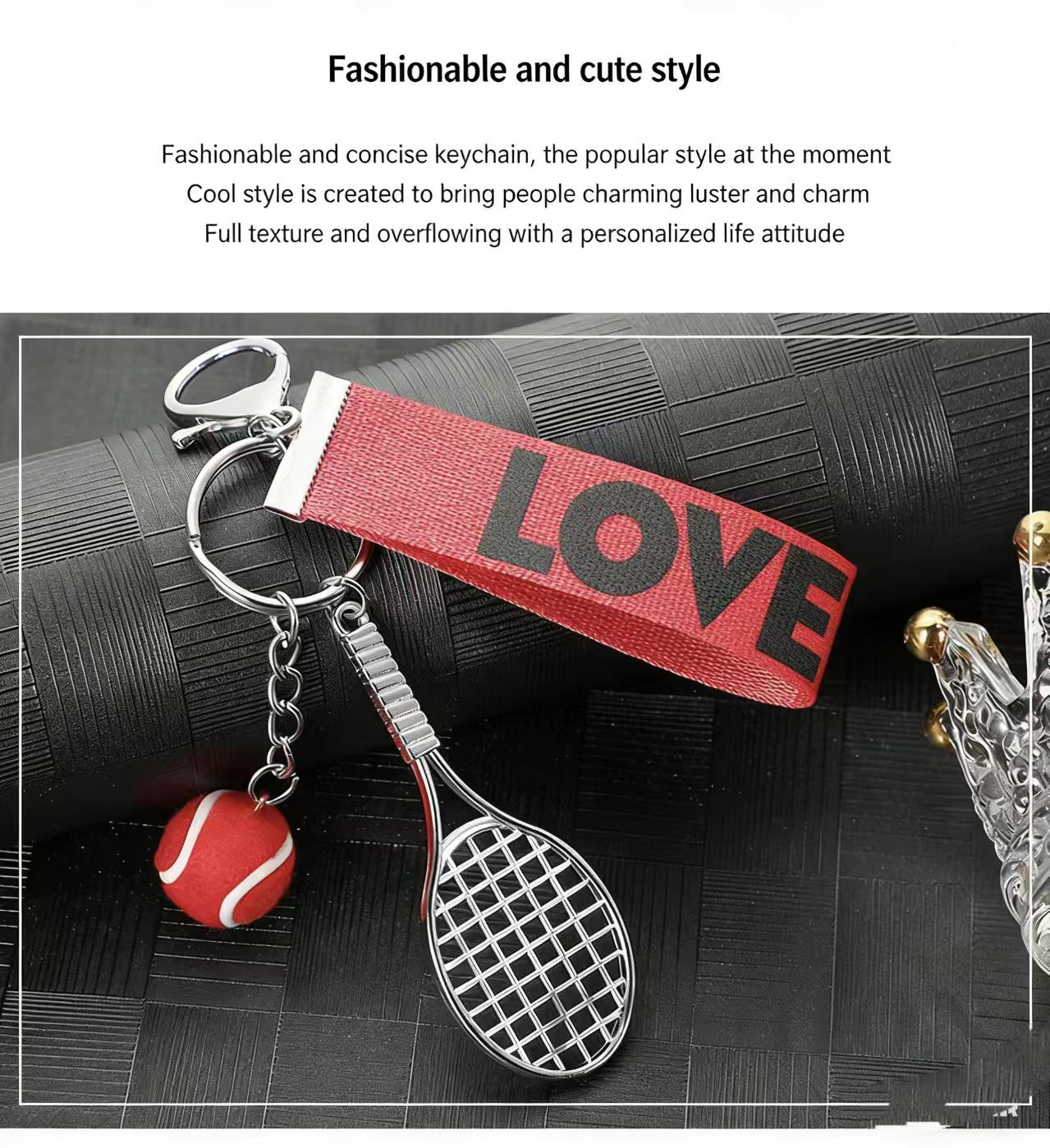 Modern Minimalist Keychain
