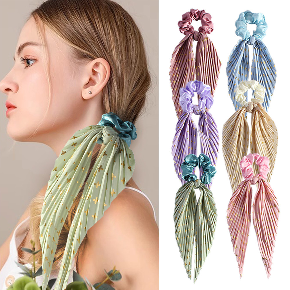 Vintage Ribbon Ponytail Hair Tie