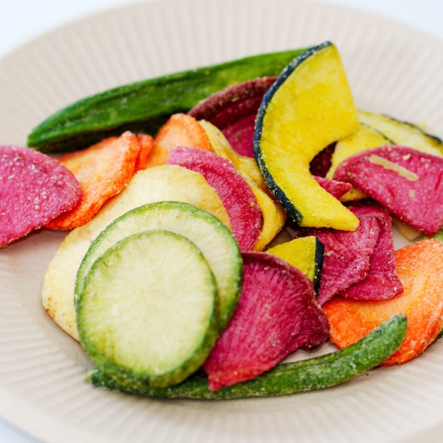 Vacuum Fried Mixed Fruit & Vegetable Chips