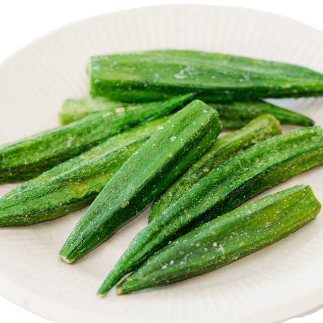 Vacuum Fried Okra Chips