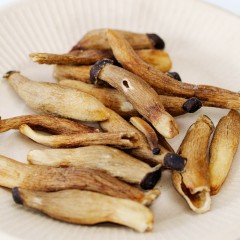 Vacuum Fried Velvet Pioppino Mushroom Chips