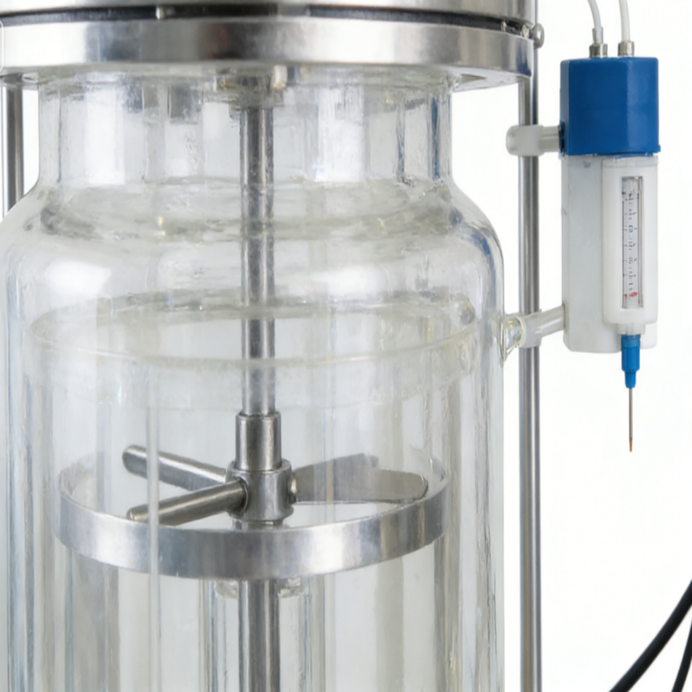 Tanque de fermentación de vidrio para esterilización externa de 1L/5L/10L