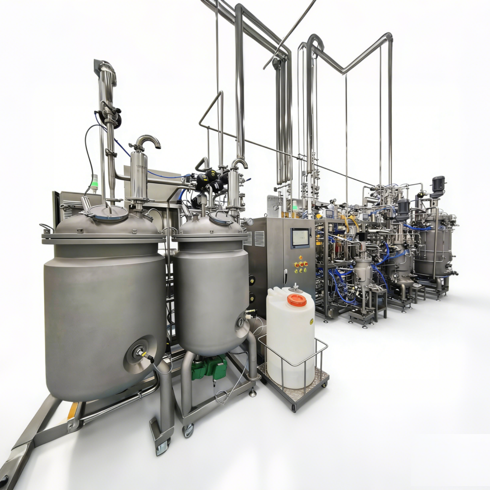 GMP-Compliant Stainless Steel Microbial Fermenter (100L-5000L)