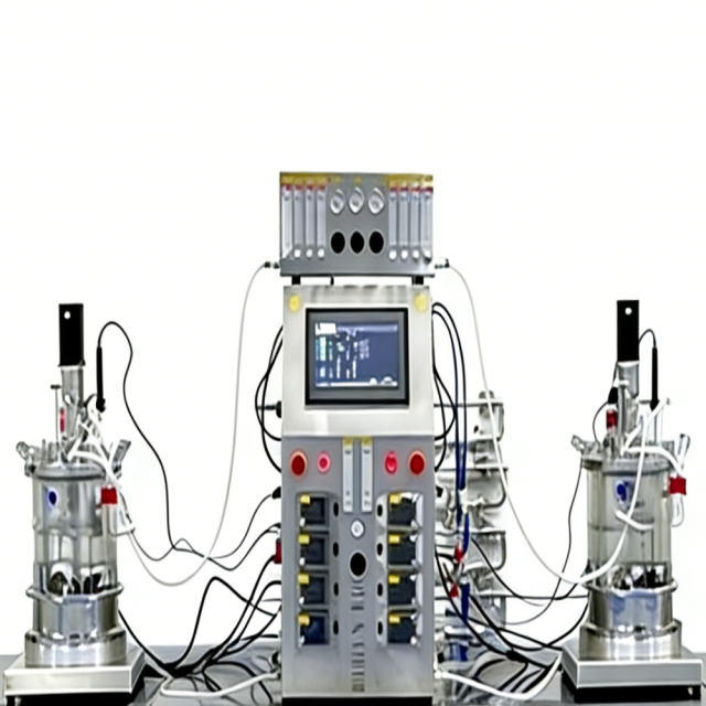 Reactor de vidrio para células de mamíferos de 3 l/10 l
