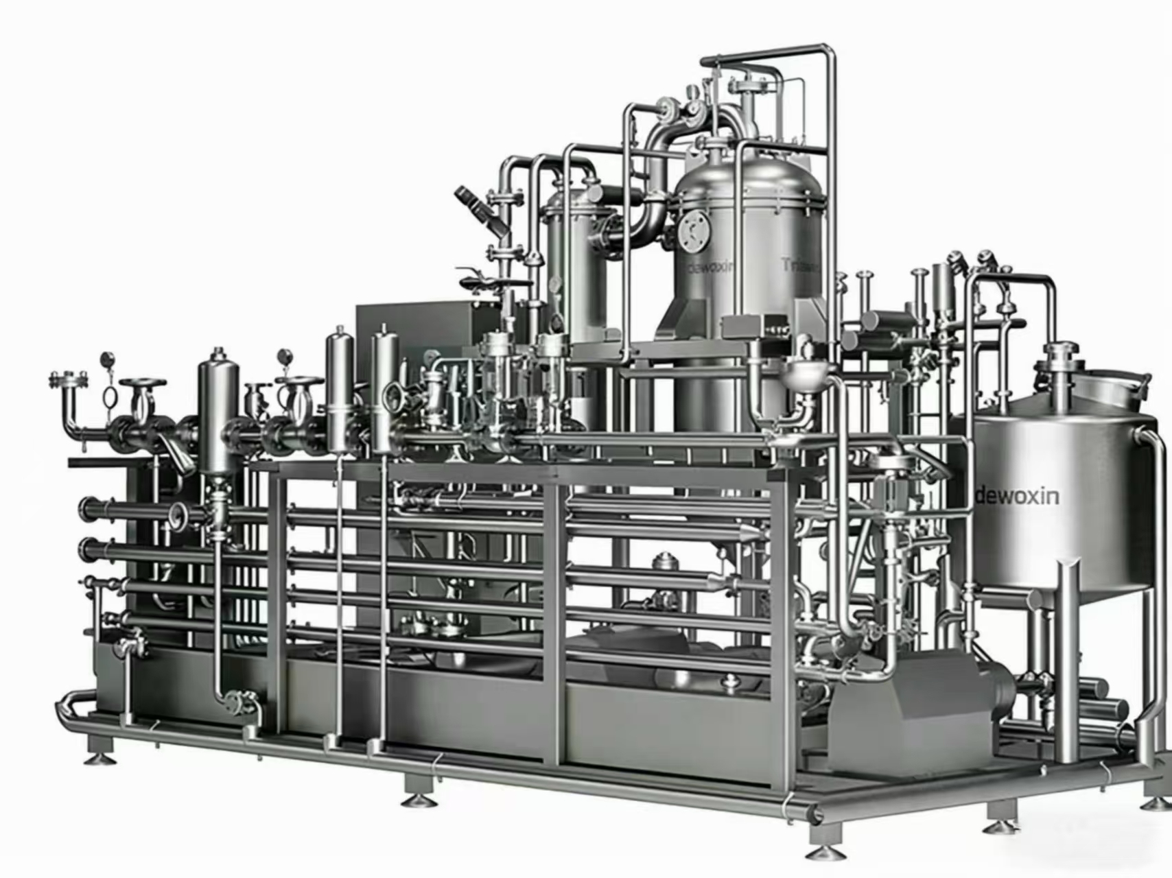 3m³/h continuous sterilization system
