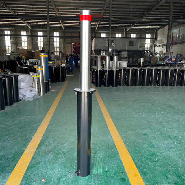 Stainless Steel Semi-Automatic Rising Bollards