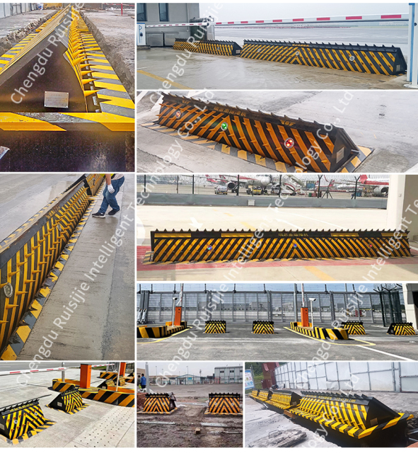 Hydraulic Automatic Road Blocker With Spike
