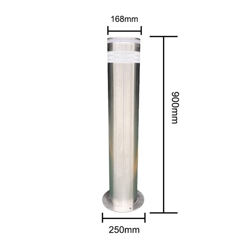 RICJ fixed bollard with light
