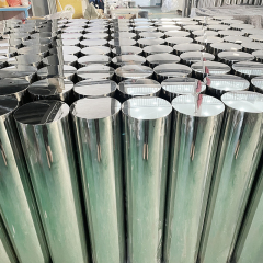 Mirror Finish Stainless Steel Fixed Bollard