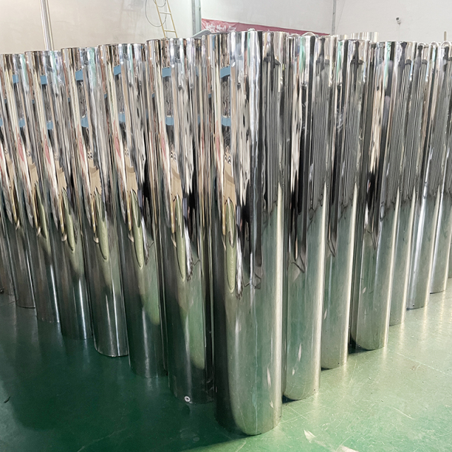 Mirror Finish Stainless Steel Fixed Bollard