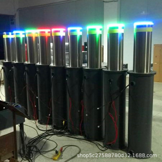 Stainless Steel Semi-Automatic Rising Bollard