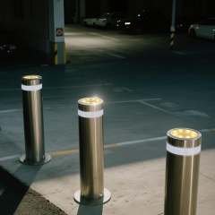 Stainless Steel Solar Security Bollard