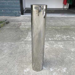 Mirror Finish Stainless Steel Fixed Bollard