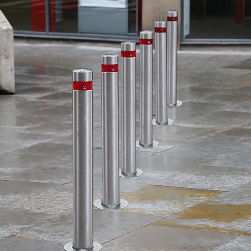 Steel Removable Parking Post with Secure Lock