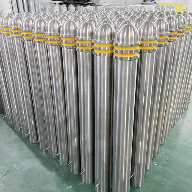 OEM Dome Top Static Steel Bollard