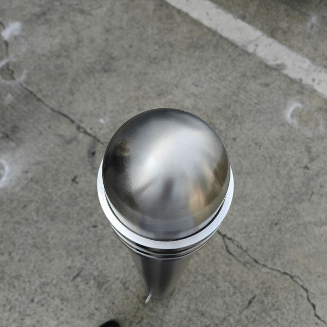 OEM Dome Top Static Steel Bollard