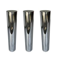 Mirror Finish Stainless Steel Fixed Bollard