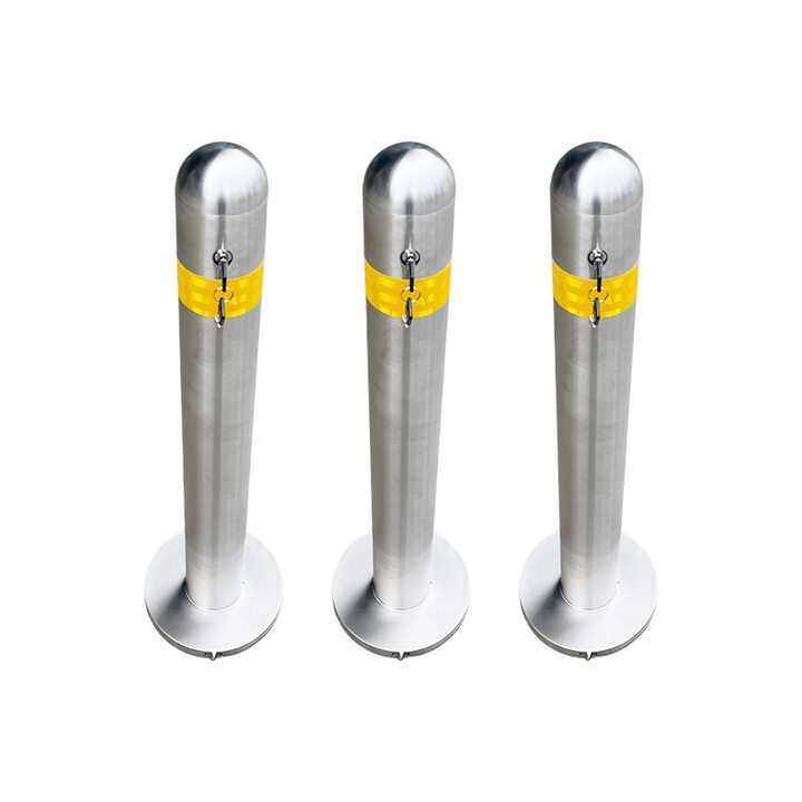 Surface Mount SS 316 Lockable Bollard