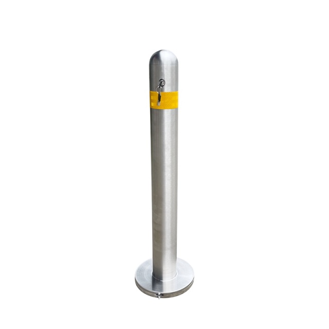 Surface Mount SS 316 Lockable Bollard