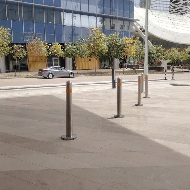 Surface Mount SS 316 Lockable Bollard