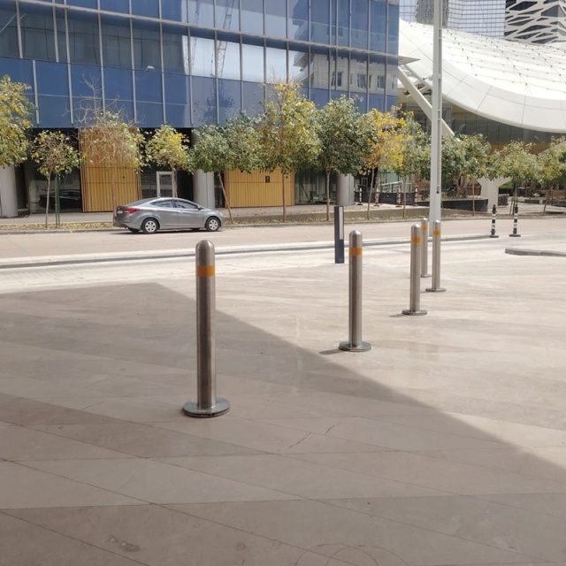 Surface Mount SS 316 Lockable Bollard