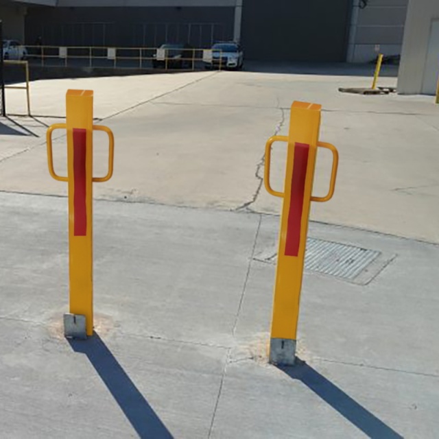 Steel Removable Bollard With Handles
