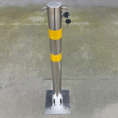 Collapsible Bollard With Reflective Tape