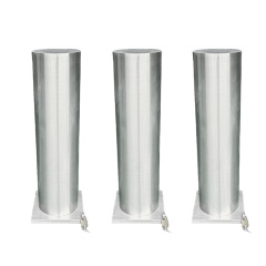 Folding Down Bollard Post With Lock