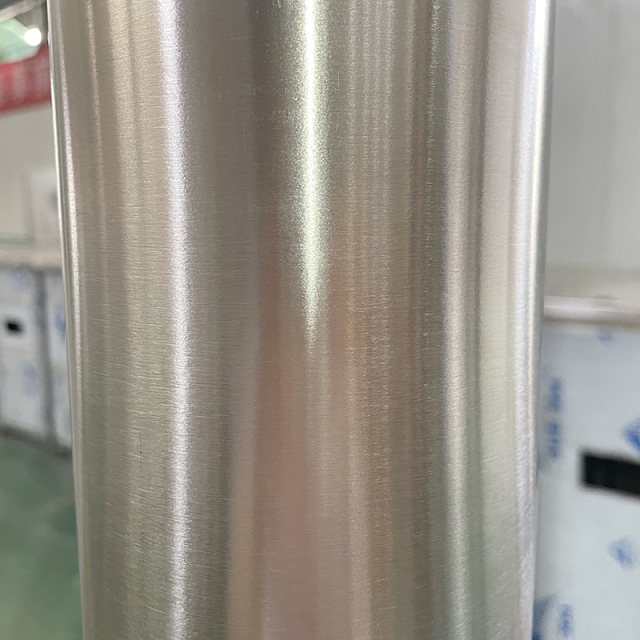 Silver Telescopic Driveway Bollard