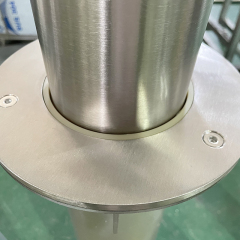 Silver Telescopic Driveway Bollard