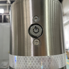 Silver Telescopic Driveway Bollard