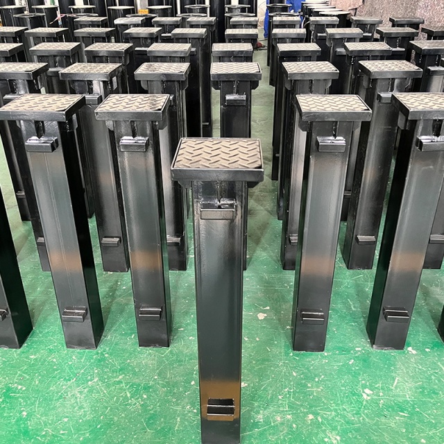 Black Telescopic Parking Bollard