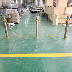 Static Bollard With Chains