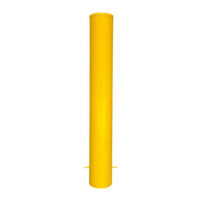Customizable In-Ground Steel Safety Bollard