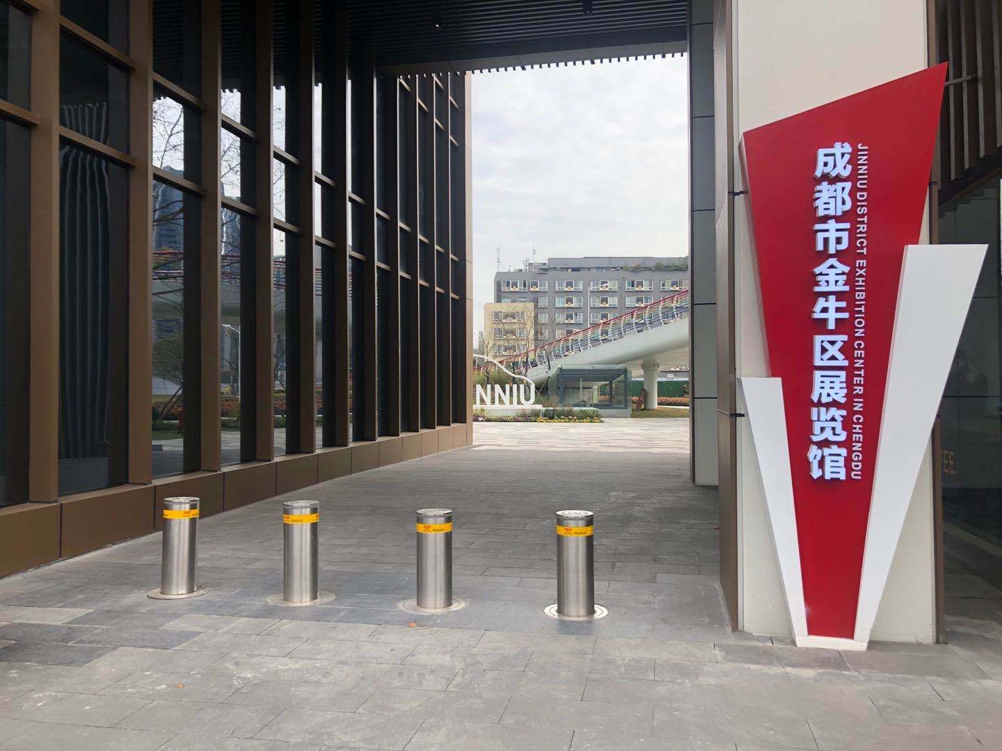 IP68 K12 Crash Rated Hydraulic Automatic Bollard