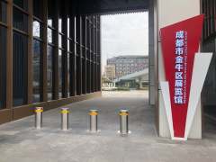 IP68 K12 Crash Rated Hydraulic Automatic Bollard