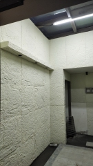 1.5 cm thick white marble slab